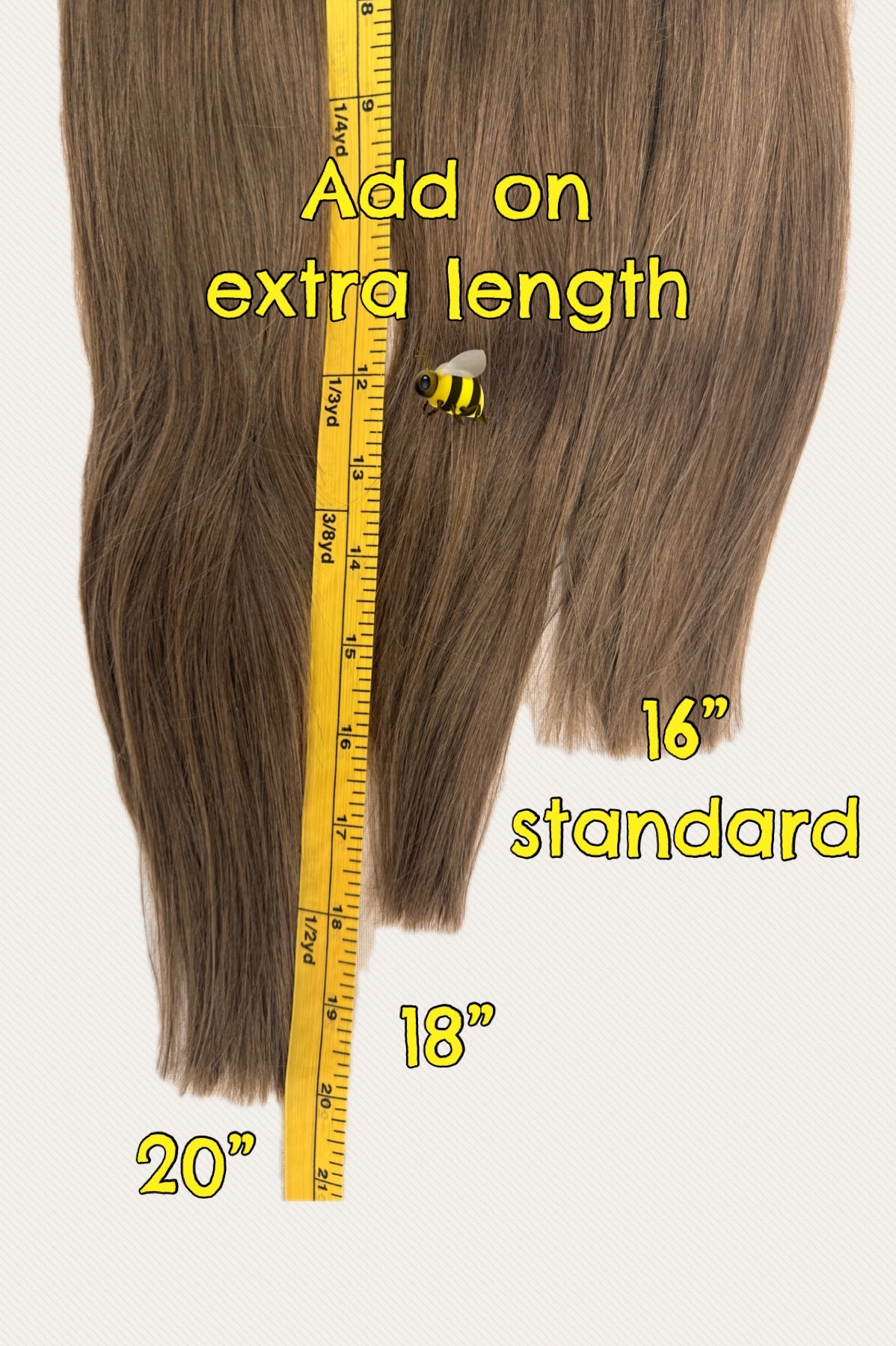 Beehive - Extra length 18"-20" * May Take Longer