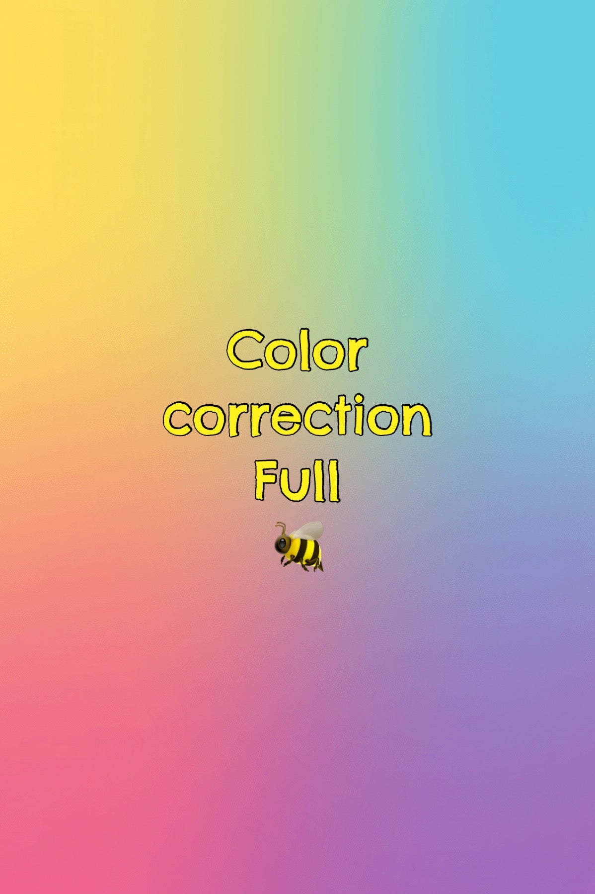 Color Correction - FULL