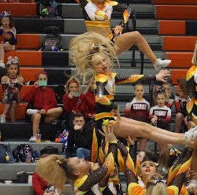 Beehive Cheer Hair - Ponytails For Cheer Competition